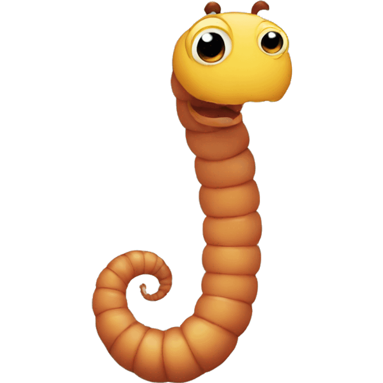 worm emoji