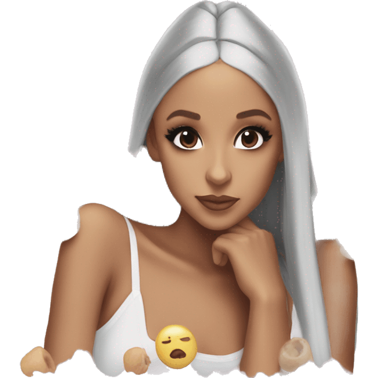 ariana grande sweetener album cover emoji