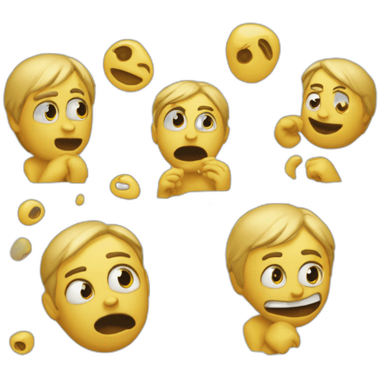 Emoji qui pleure et rigole emoji