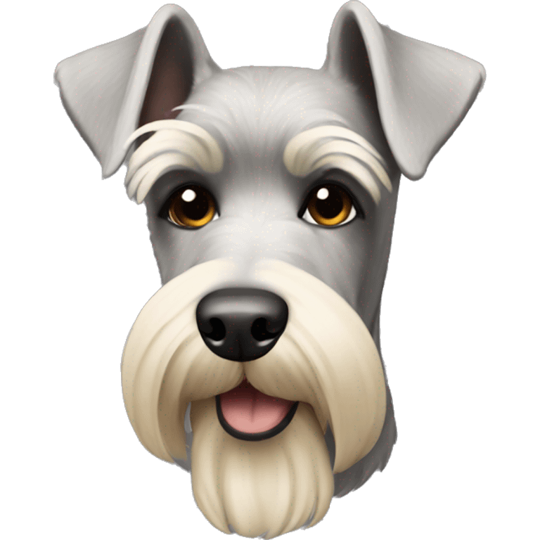 blonde schnauzer emoji