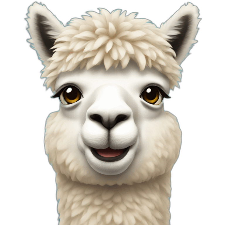 Alpaca emoji