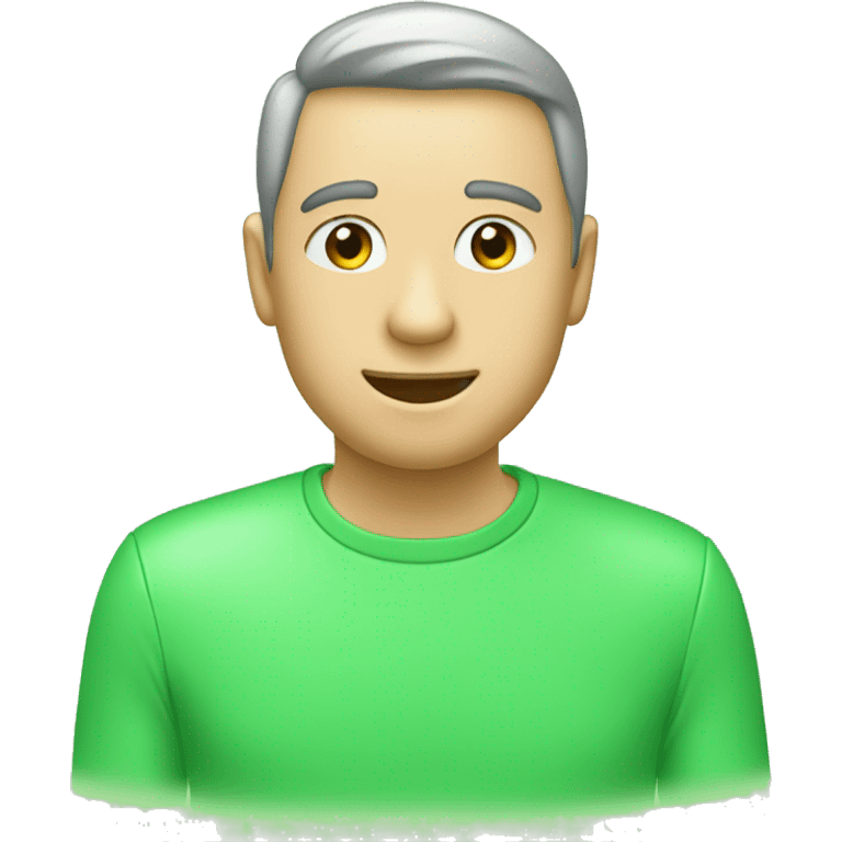 Ordinateur avec écrit dedans #Cherif et un fond d’écran vert pastel emoji