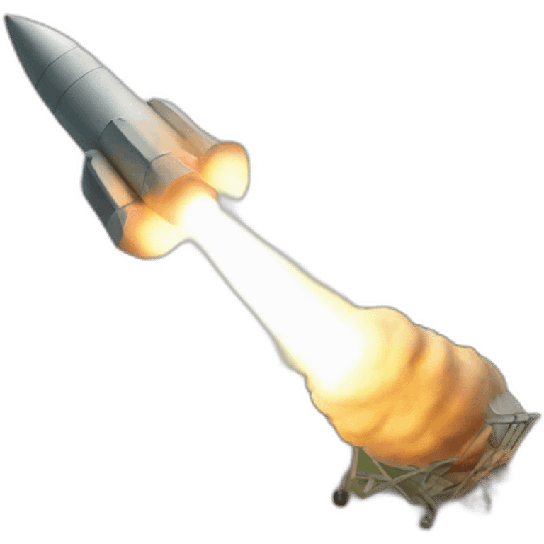 Missile attack emoji