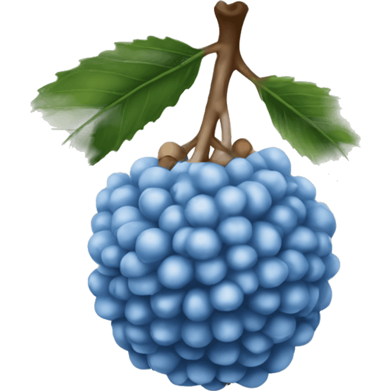 Blue Lychee Fruit emoji