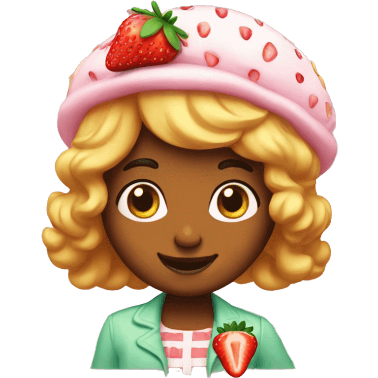 strawberry shortcake  emoji