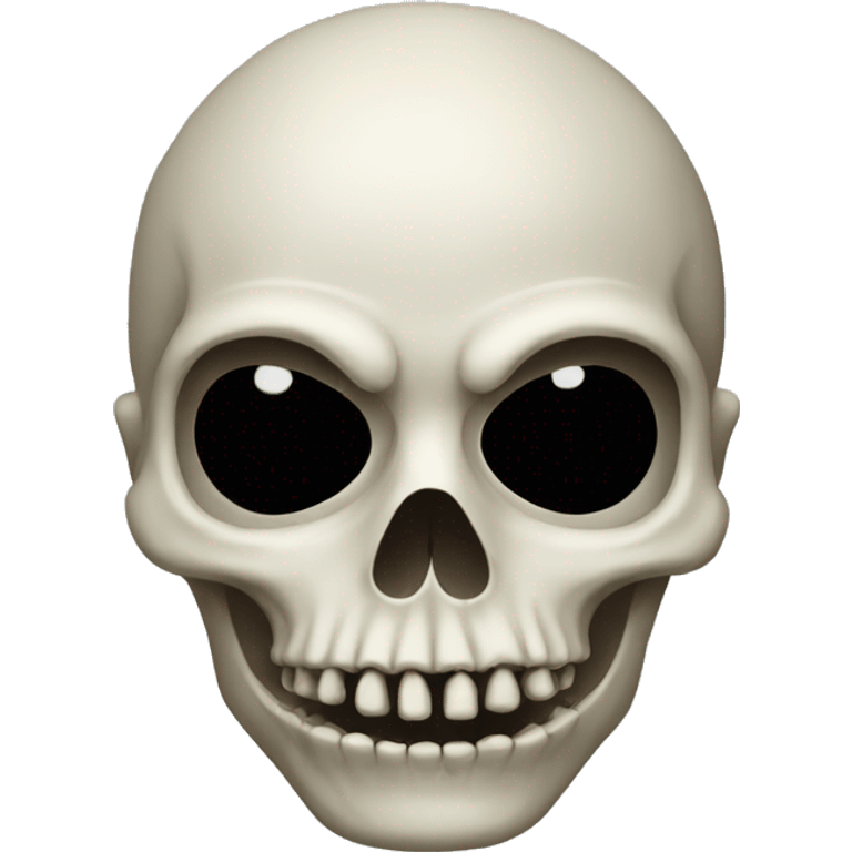 skull wearing covid mask emoji