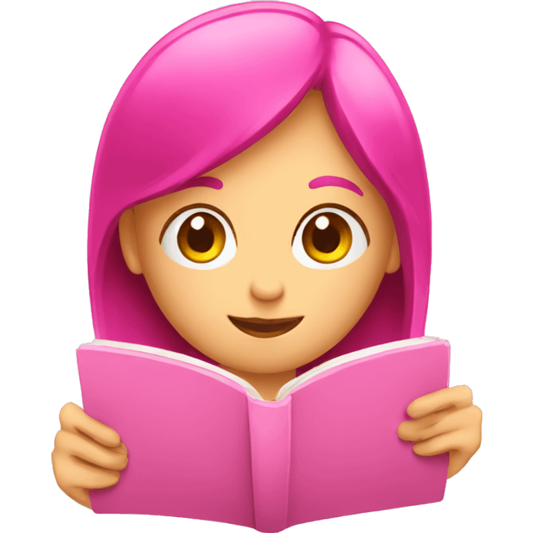 a pink notebook  emoji