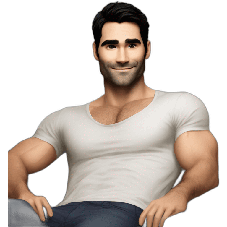 shirtless tyler hoechlin emoji