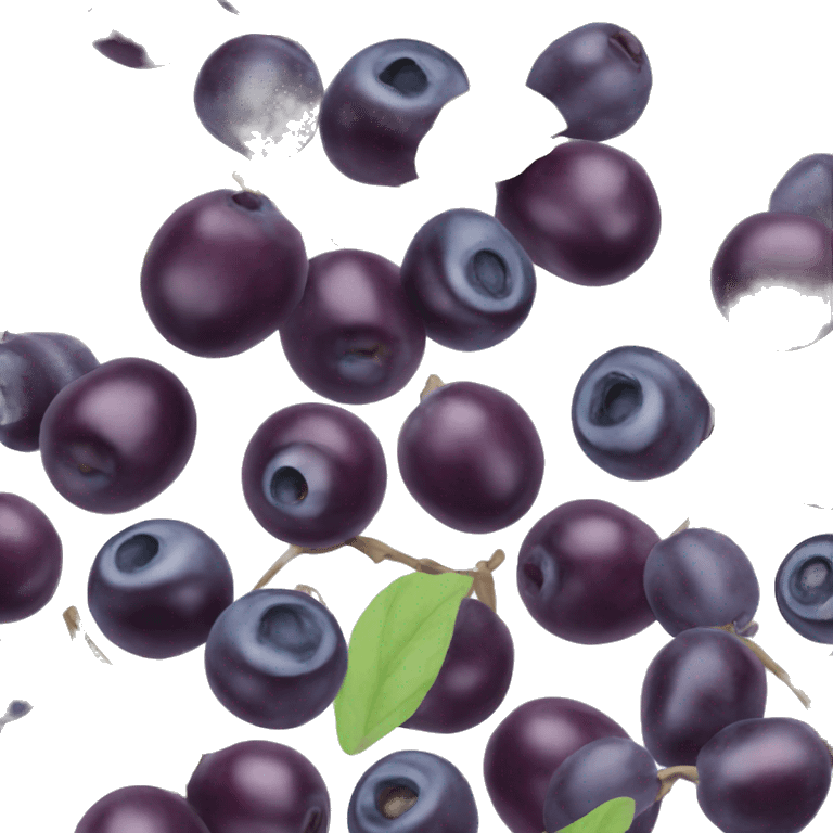 huckleberries emoji