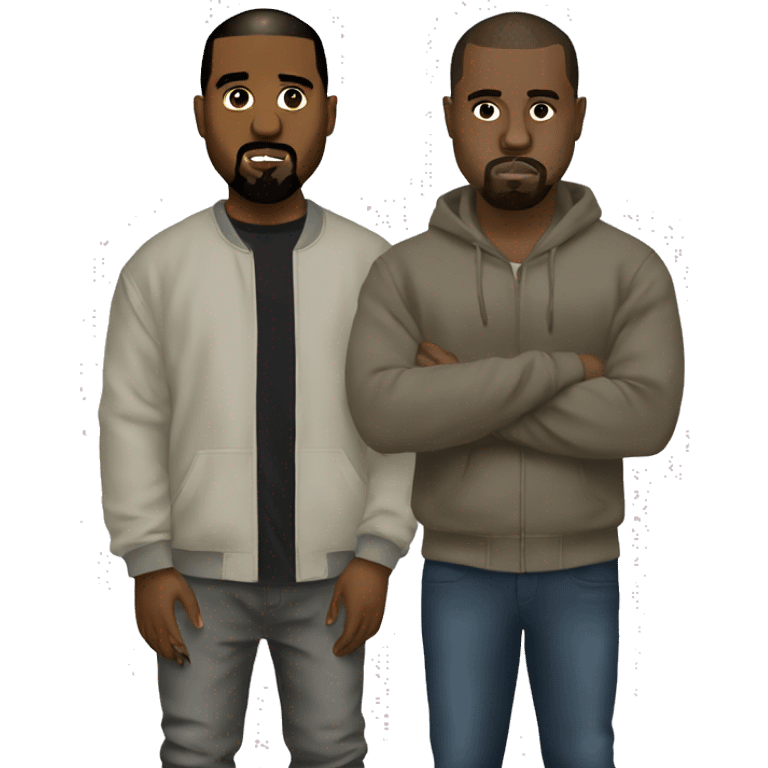 kanye west with ye emoji