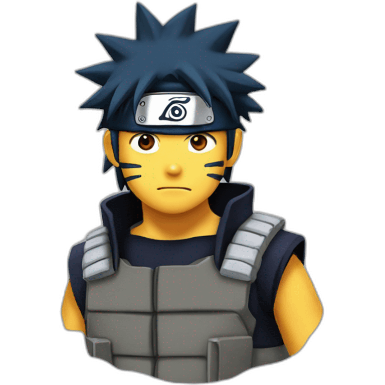 Naruto pouce en laire emoji