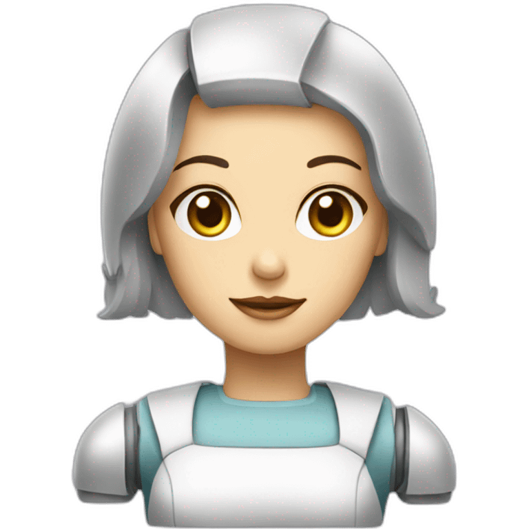 Housewife robot emoji