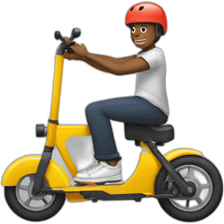 Trottinette freestyle emoji