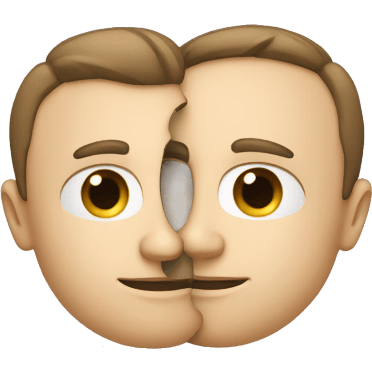 2 people looking at each other  emoji