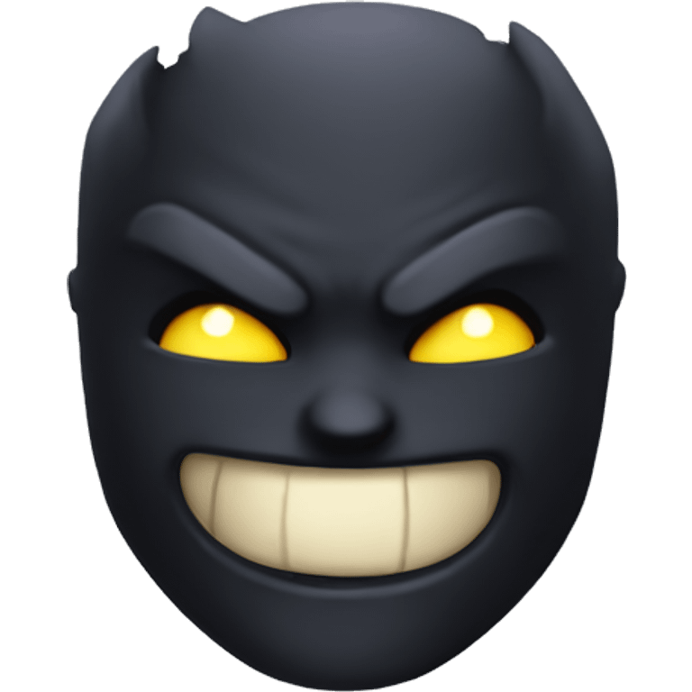 Shadow guardian evil smile emoji