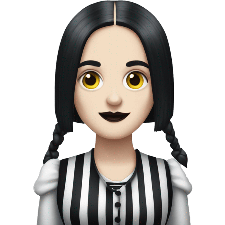 Wednesday Addams Beetlejuice emoji