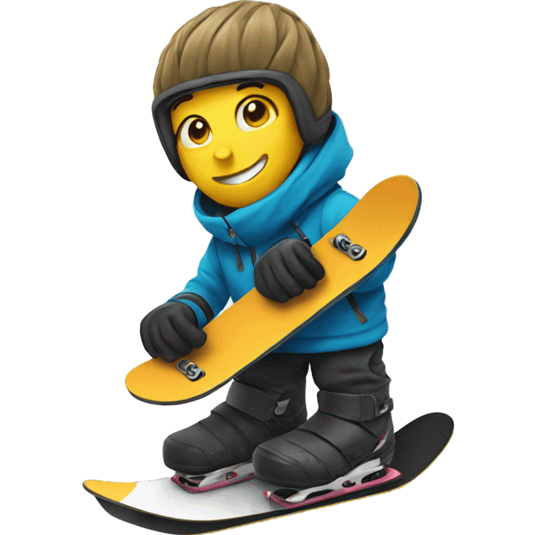 Snowboard emoji