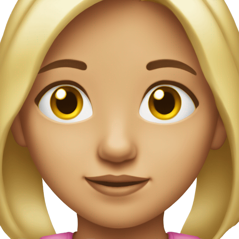 Pretty little girl aged 10 emoji