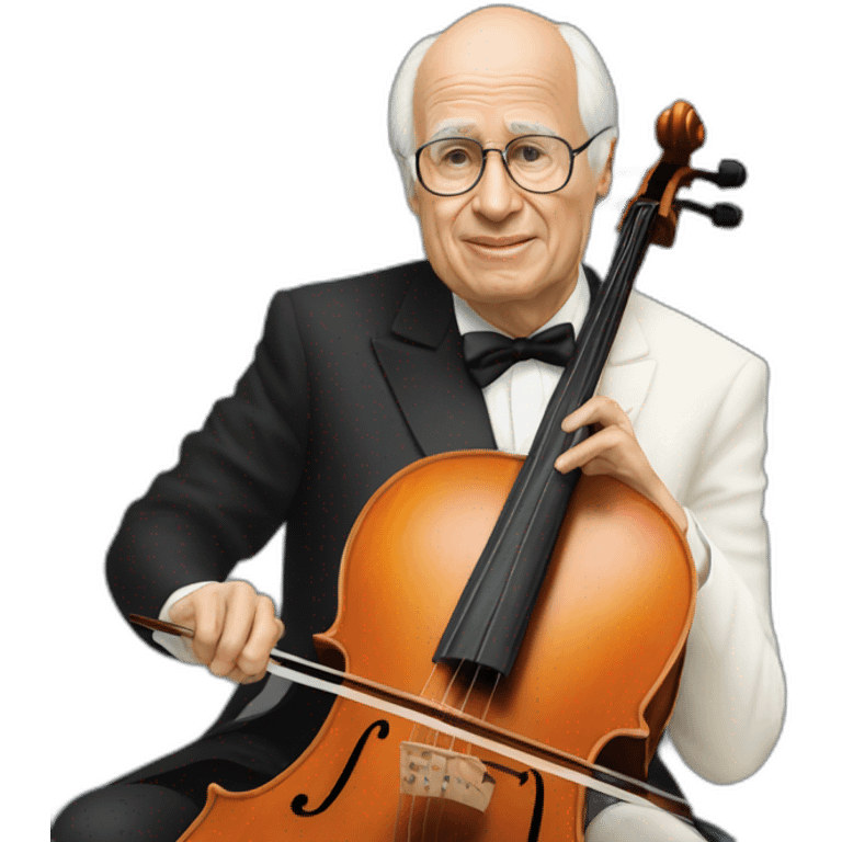 Rostropovich play cello emoji