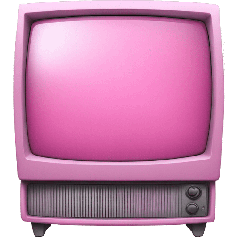 Pink large tv emoji