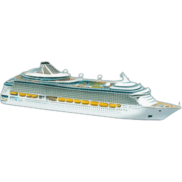 Royal Caribbean cruise emoji