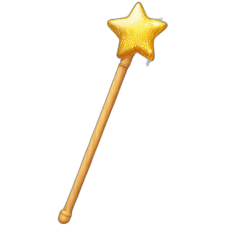 magic wand and magic sparkles emoji