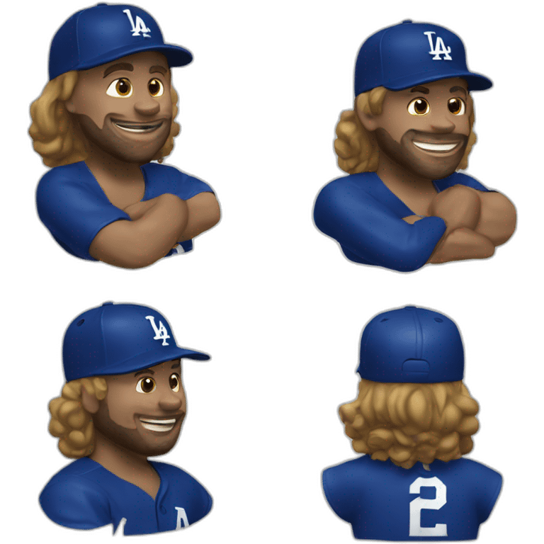 la dodgers emoji