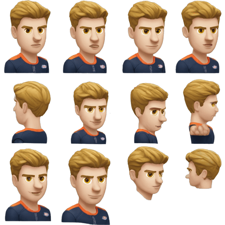 Max verstappen qui nage emoji