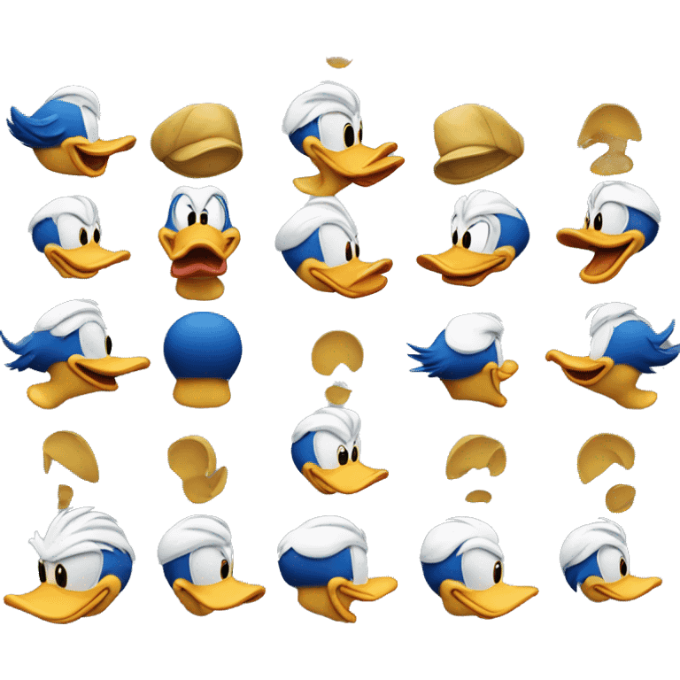 Donald duck emoji