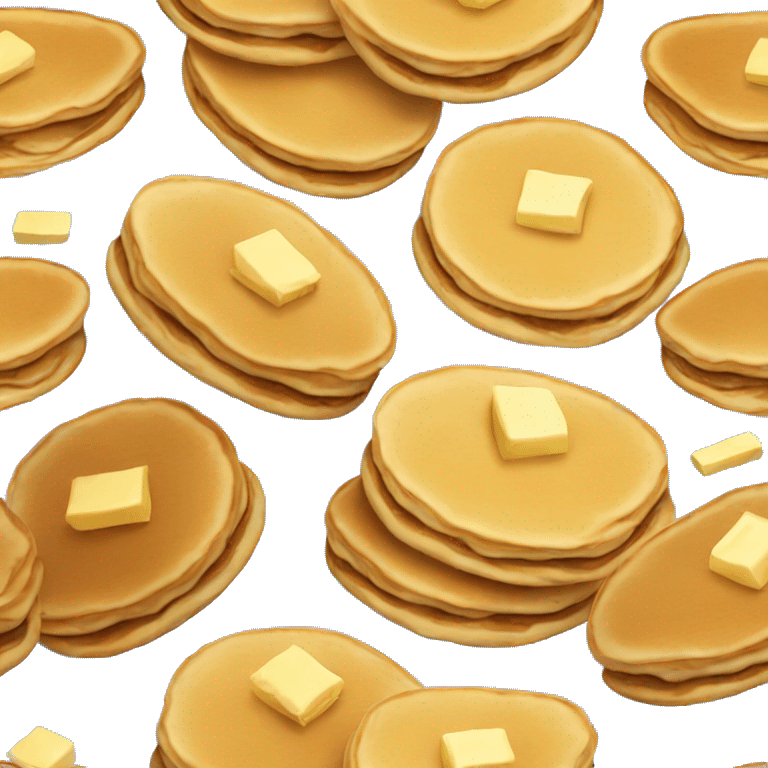 Pancakes with butter emoji