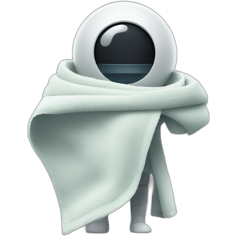 paranoid android carries his towel emoji