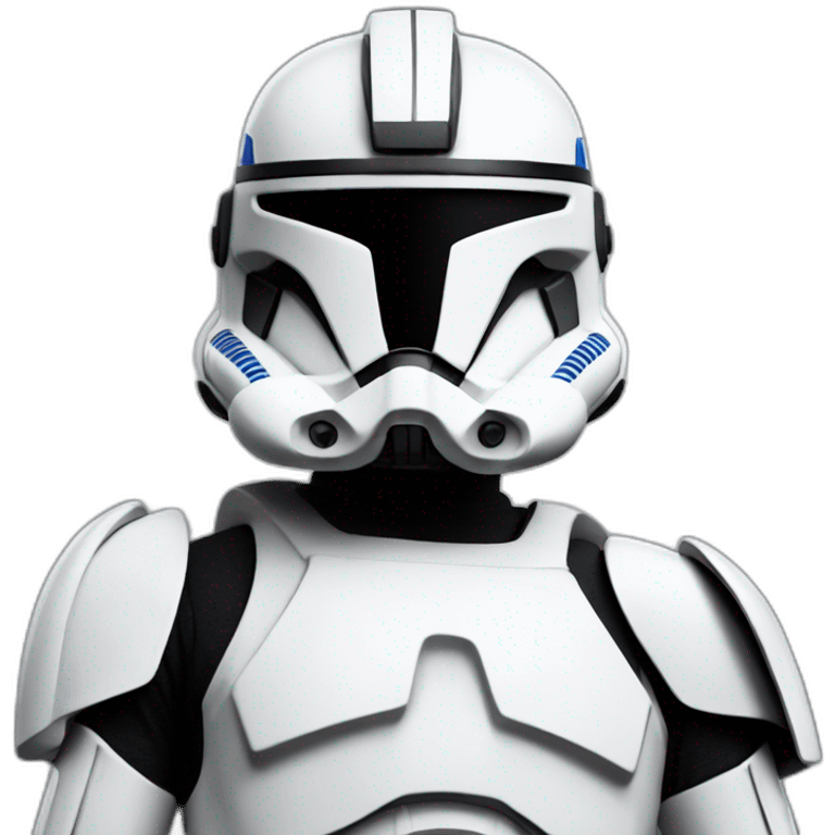 Clone trooper from star Wars emoji