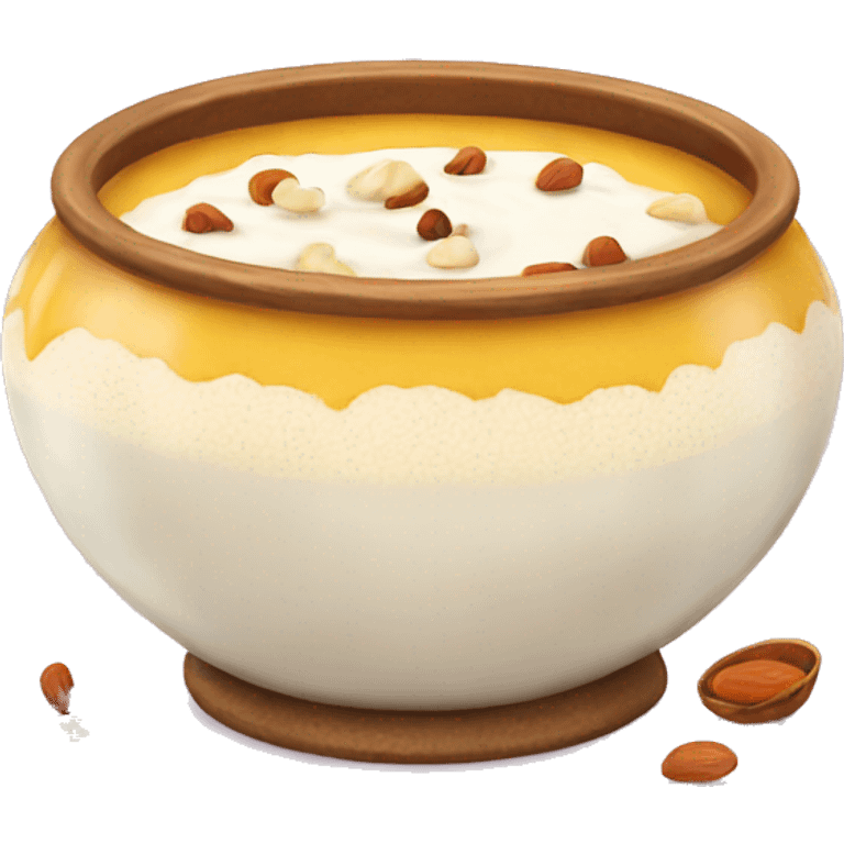 kheer indian sweet dish emoji