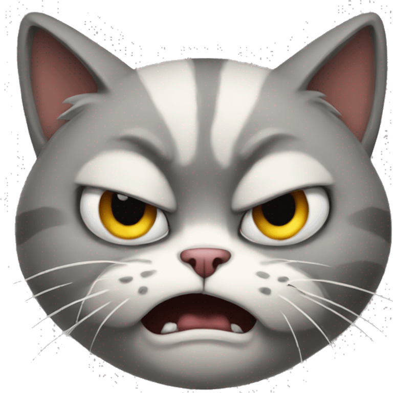 Cat angry emoji