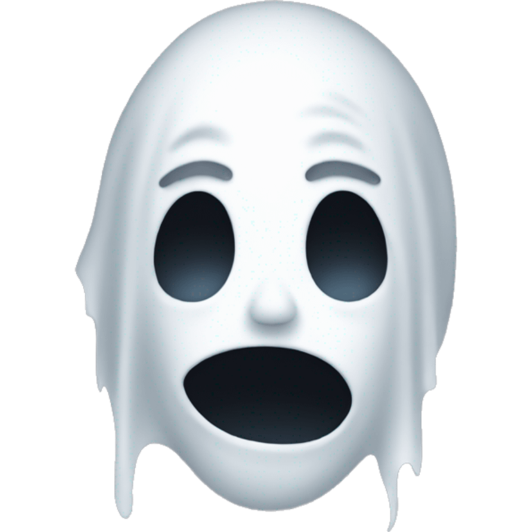 Ghost face emoji