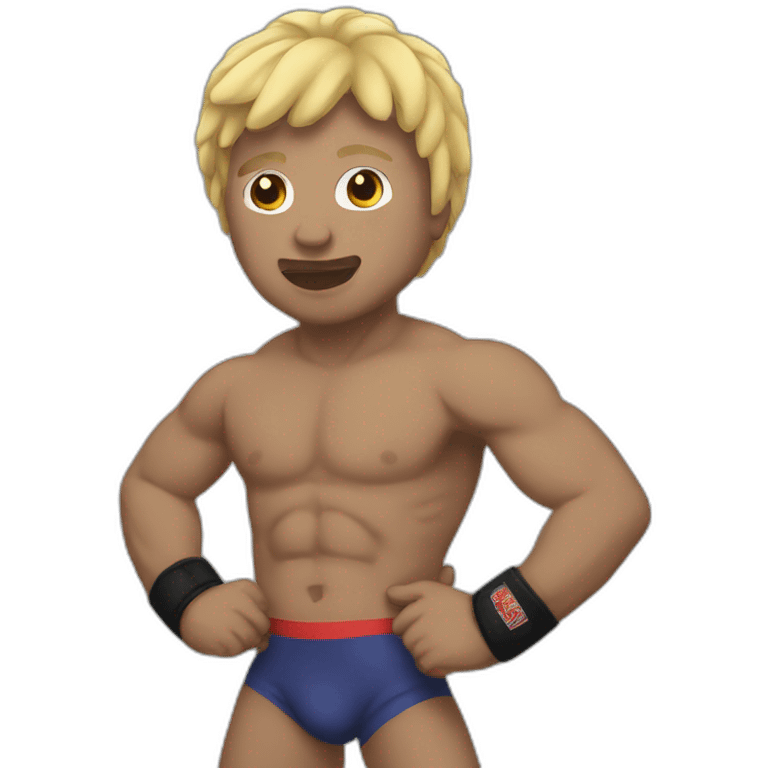 wrestling emoji