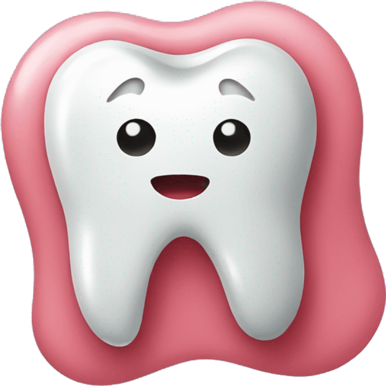 tooth with caries emoji