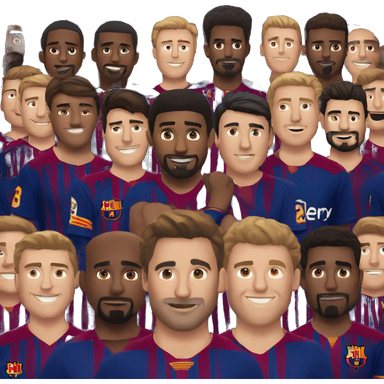 FC barcelona emoji