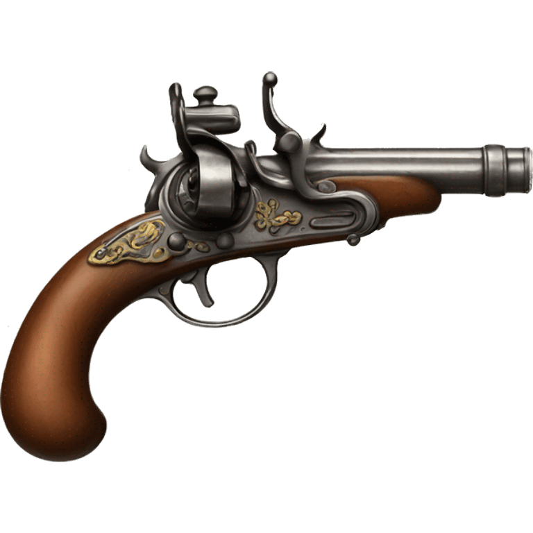 flintlock pistol emoji