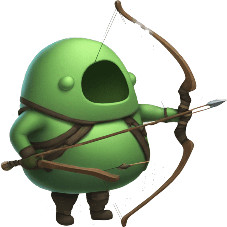 Blob Archer emoji