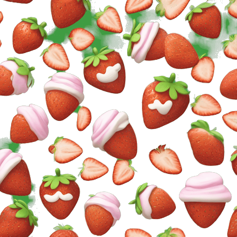 Strawberry shortcake original design emoji