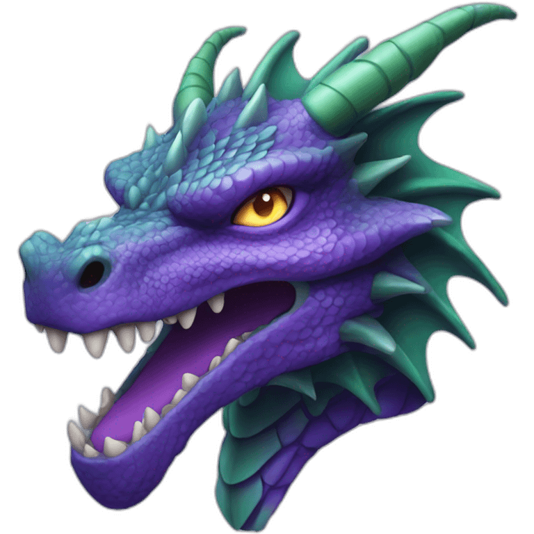 purple-dragon-with-green-eyes-breathing-fire emoji