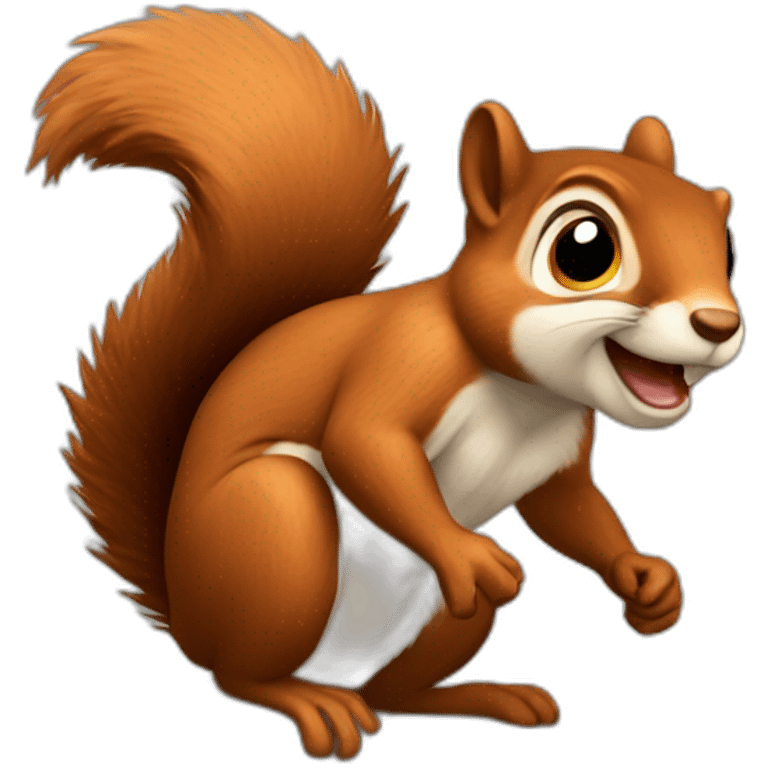 passionate squirrel emoji