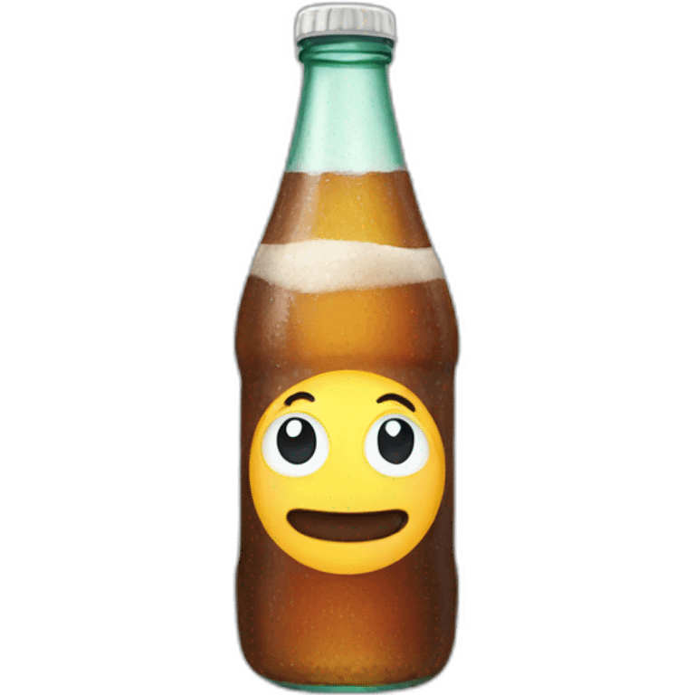 Soda-bottle emoji