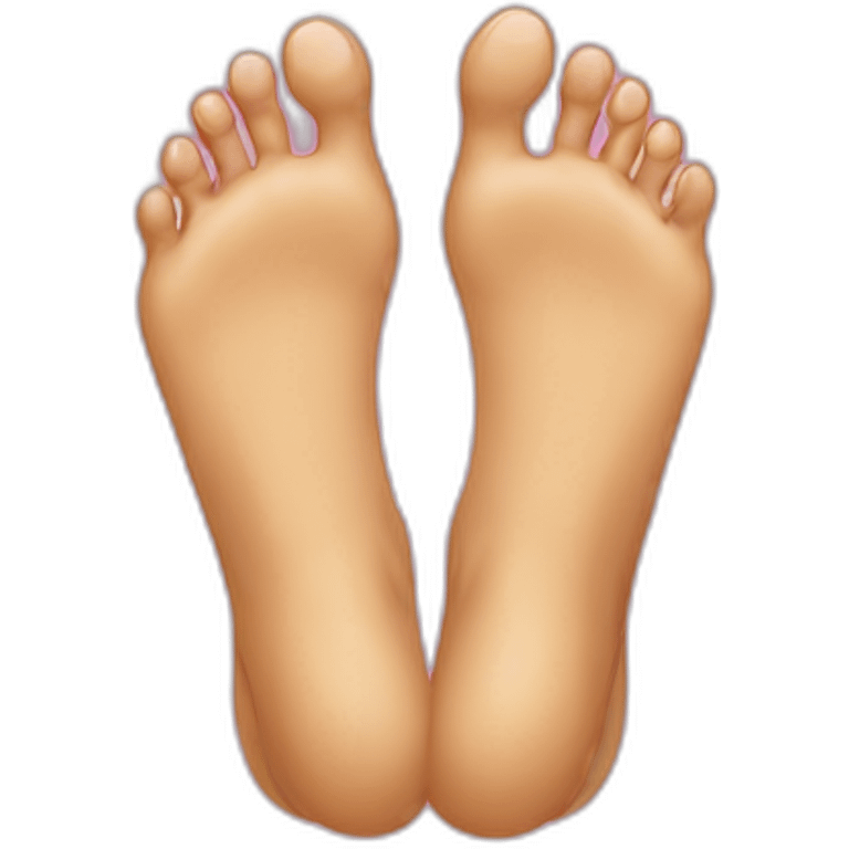 bottom of girl feet emoji