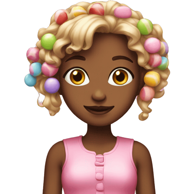 Candy girl emoji