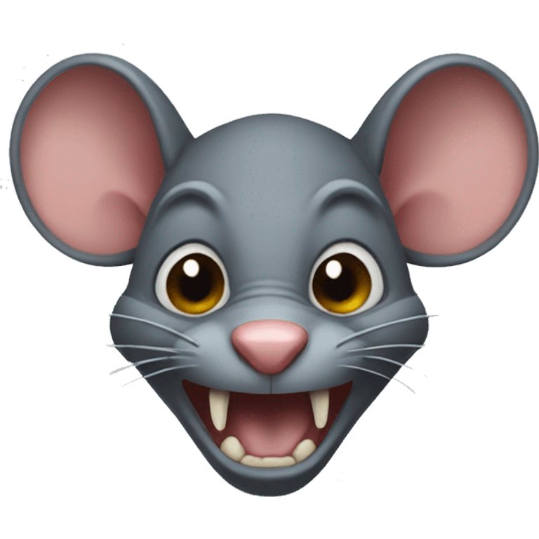 evil rat emoji