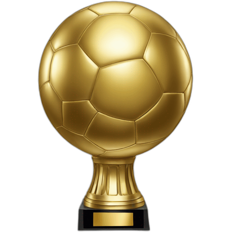 Ballon d’or trophy emoji