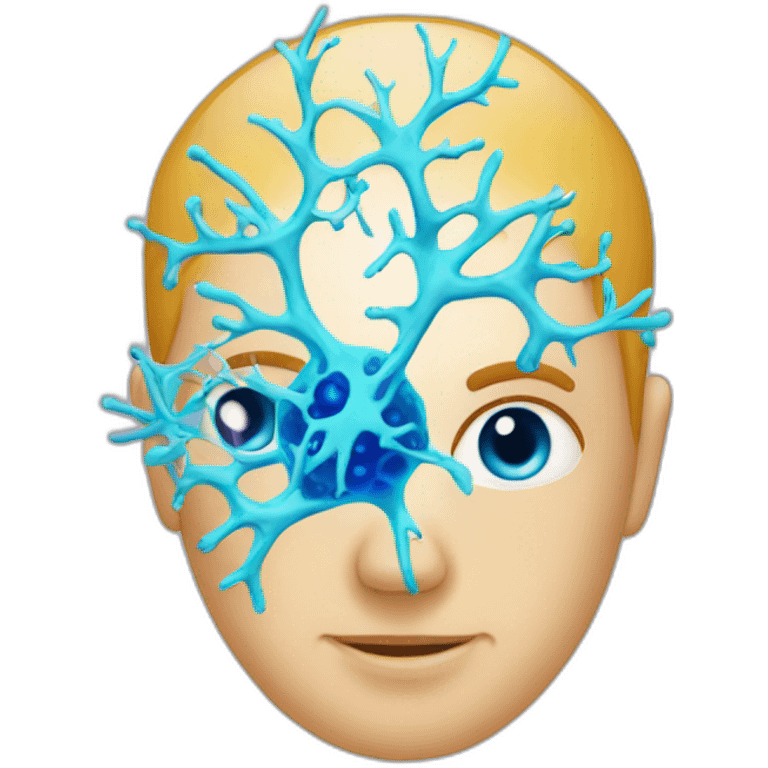 Neurologist and neuron emoji