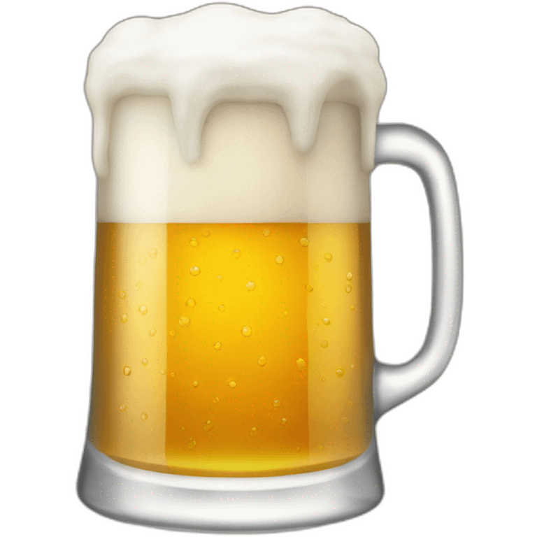 Beer in a deeer emoji